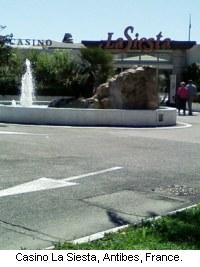 Casino La Siesta, Antibes, France.