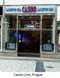 Casin Liveo, Prague, Czech Republic.
