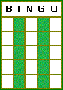 Bingo Railroad Tracks  Pattern.